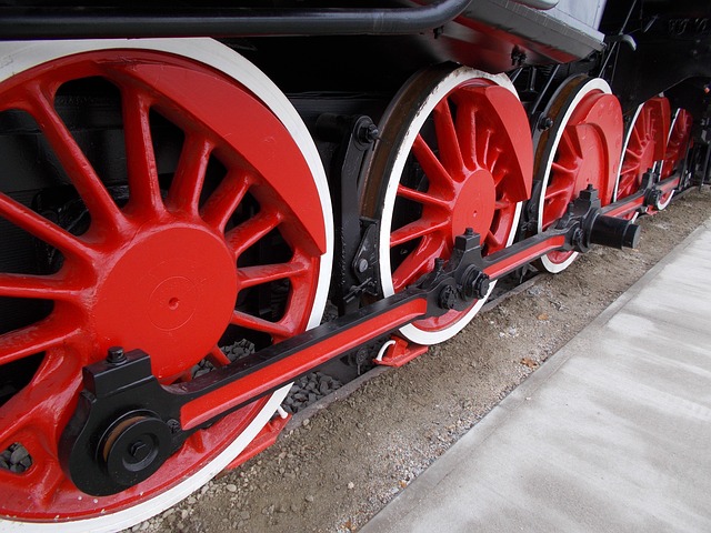detail lokomotivy